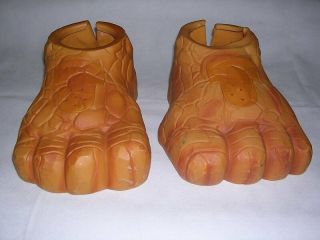Marvel Fantastic 4 Electronic Thing Feet Toy Biz Worldwide Fits Up to Men ' s Sz 5 3