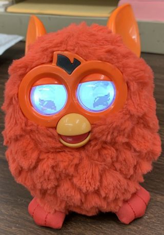 Furby Orange Red Phoenix Electronic Pet 2012 Plush Fresh Batteries