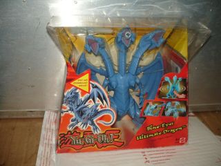Mattel 2002 Yugioh Yu - Gi - Oh Blue Eyes Ultimate Dragon In Package
