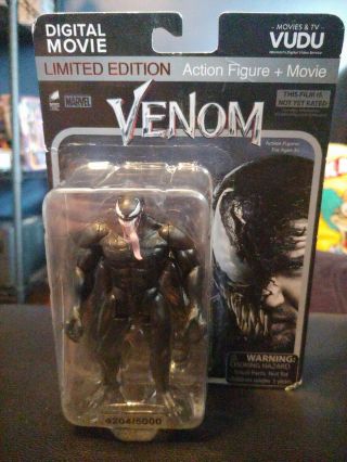 Limited Edition Venom Action Figure 4204/5000 Vudu Wmt Exclusive,  Digital Movie