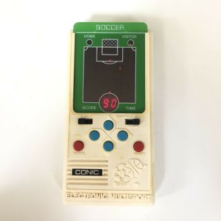 Vintage Conic Multisport Soccer Electronic Hand Held Game 3