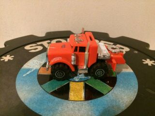 Vintage 1980 ' s Rough Rider Orange Semi Truck Runs Good 3