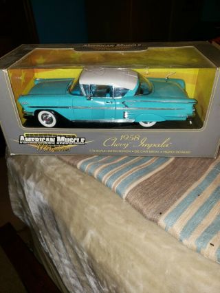 American Muscle 1958 Chevy Impala Diecast 1:18