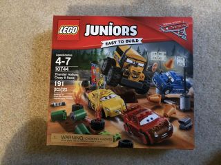 Lego Juniors Easy To Build Disney Cars 3 Thunder Hollow Crazy 8 Race 10744 Nib