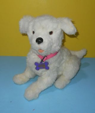 Hasbro Furreal Friends Cookie My Playful Pup White Interactive Dog 29203 Plush