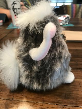Vtg Furby Gray and white Model 70 - 800 1998 with tag 2