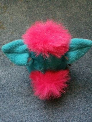 1999 Furby Baby Clown Pink and Teal Vintage 70 - 940 2