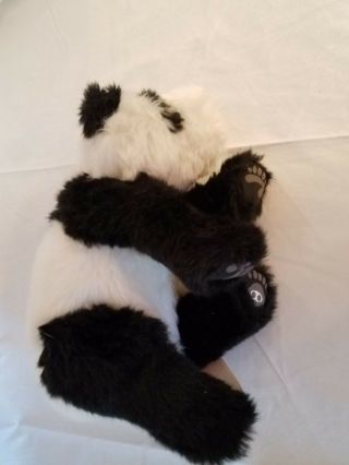 Wow Wee Alive Minis Panda Bear Cub Interactive Sounds Plush 10 
