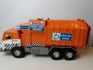 HASBRO TONKA GARBAGE & WASTE DEPARTMENT TOY TRUCK FUNRISE 2007 SOUNDS 2