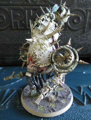 Warhammer 40k Army Death Guard Foetid Bloat Drone B Painted