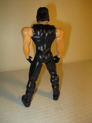 2000 Wrestling WWE The Evolution of Sting Black Muscle Shirt Figure Loose ToyBiz 3