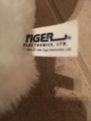 Furby 1998 Tiger Electronics WHITE Non 3