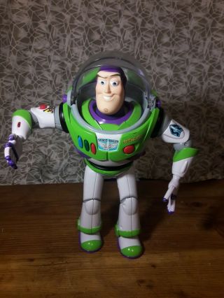 1995 Tim Allen Voice Toy Story Buzz Lightyear Figure Disney Pixar 12 "