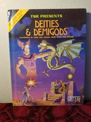 Ad&d Deities And Demigods 1st Edition {128 Pages} - Tsr