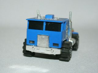 LJN Rough Riders Semi blue cab - over motor runs light 2