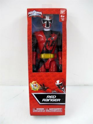 Power Rangers Ninja Steel Red Ranger 12 " Figure 2016