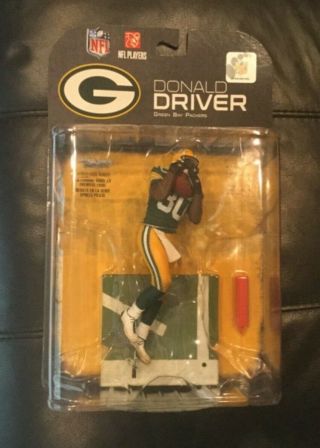 Nfl Green Bay Packers Donald Driver Mcfarlane Action Figure