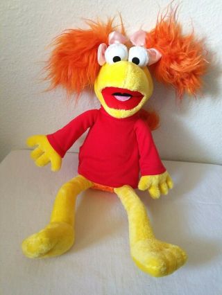 2009 Manhattan Toy Fraggle Rock 16 " Red Plush Soft Doll Jim Henson Muppets