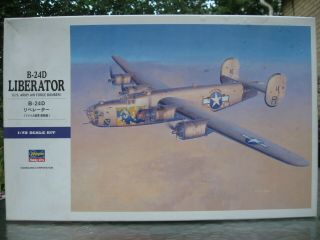 Hasegawa 1/72 B - 24d Liberator 9th Air Force,  506th Bs 44th Bg 1943 00558