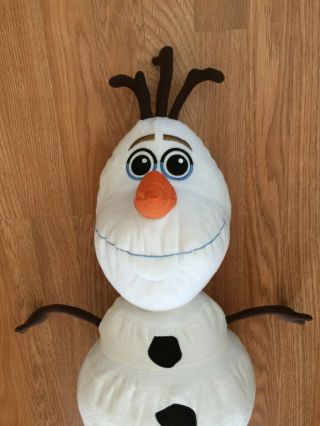 Disney Frozen Olaf The Snowman 22” Plush Large Stuffed Toy Cuddle Doll Pillow