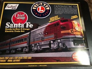 Lionel 6 - 30178 Santa Fe Chief Diesel Passenger Train Set But In C