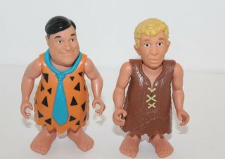 The Flintstones Movie Fred & Barney Figures 1993 Mattel