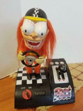 Gemmy Road Rage Racer Toy Sound Action Lights Driver Weird - Ohs Rat Fink