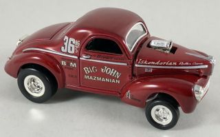 Hot Wheels Big John 41 Willys Gasser Coupe - Red Loose