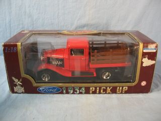 1934 Ford Pick Up Truck Road Legends 1:18 Scale Die - Cast Hot Rod