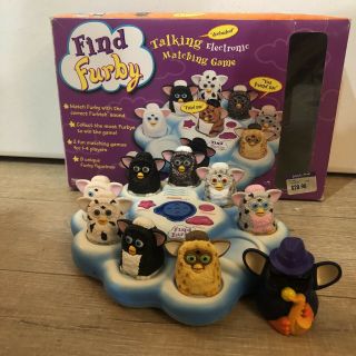 Vintage Find Furby Electronic Game Figures By Tiger Electronic And Extra