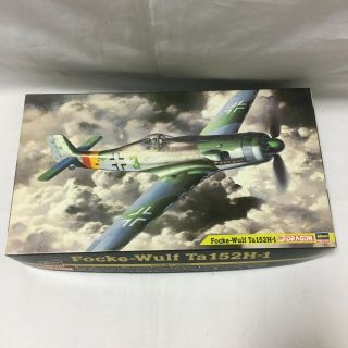 Hasegawa Focke - Wulf Ta152h - 1 86802 1/48 Model Kit F/s