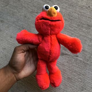 Tickle Me Elmo Vintage 1995 Tyco Jim Henson Talking Plush Stuffed Toy