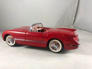 Franklin 1954 Corvette Convertible Red 1:24
