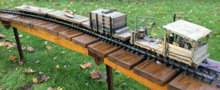 Backwoods Work Train Set 1:20.  3 (g - Scale)