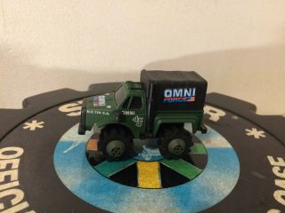 Vintage 1980 ' s Rough Rider Stomper Omni Force Military Truck Great 3
