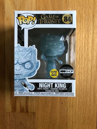 Game Of Thrones - Crystal Night King With Dagger Glow Pop