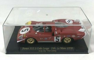 Fly Ferrari 512s Coda Lunga 24h Le Mans 1970 Racing 5 Red Slot Car 1/32 Boxed