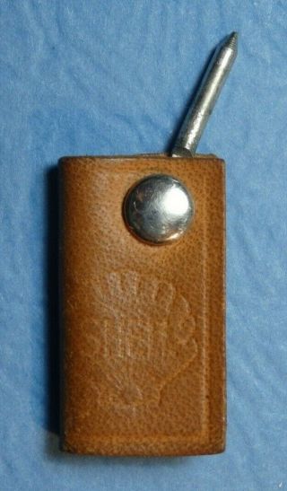 Shell Oil Key For Vintage 1950s Germany Distler Tin Toy Battery Operated Car