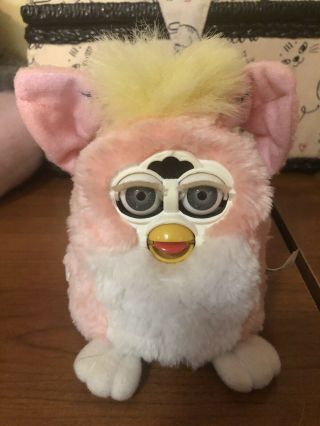 Peachy Baby Furby Tiger Electronics But Loud Gears And Slow
