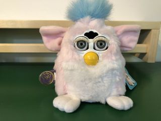 Furby Babies Tiger Pink And Blue 70 - 940