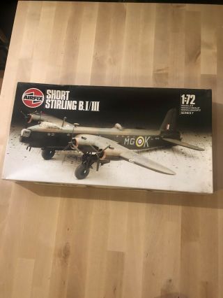 Short Stirling B.  I/iii By Airfix 1:72 Scale