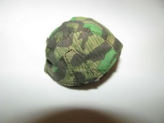 1/6th Scale Ww 2 German Army M35 Helmet With Camoflage Helmet Cover