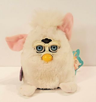 Tiger 1999 Furby Babies Toy Model 70 - 940 White With Tags