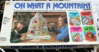 Oh What A Mountain Board Game Milton Bradley 1980 Vintage