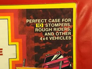 Stomper 4x4 Collector ' s Case Tara Toy Corp Schaper Rough Riders 2
