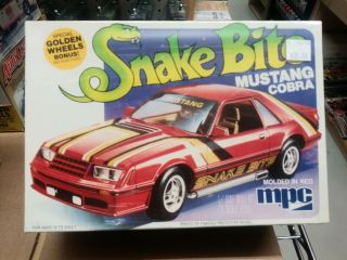 Mpc Snake Bite Mustang Cobra Model Kit