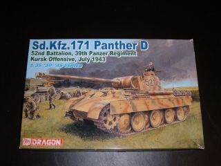 Dragon 6164 1/35 Sd.  Kfz.  171 Panther D,  52nd Battalion,  Panzer Regiment 39 (kurs
