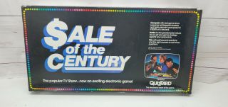 Vintage 1986 Of The Century With Quizzard Electronic Board Game Complete