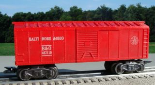 Marx Trains O - Gauge 8 - Wheel B & O 467110 Boxcar (nr)