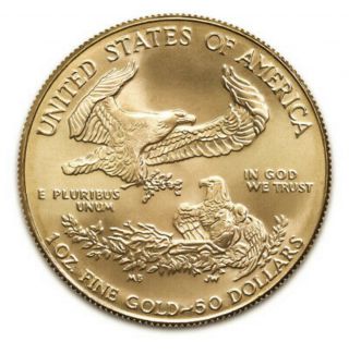 1/10 oz American Gold Eagle $5 2008 2